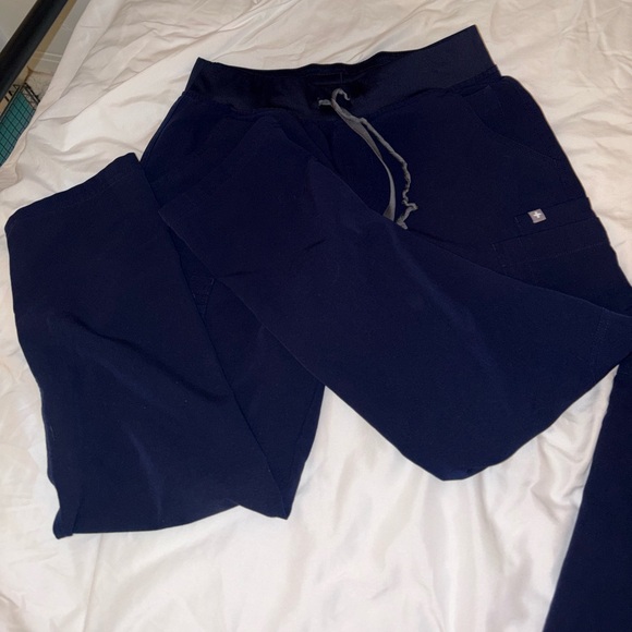 Pants - Figs Navy Blue scrub Pants